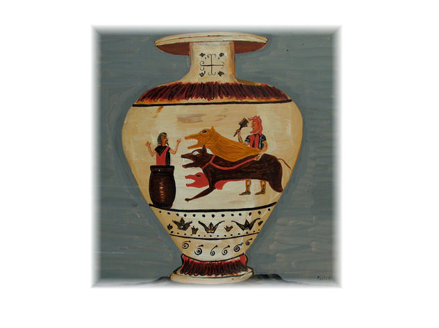 egiptian vase