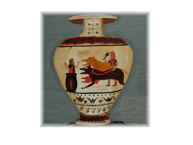 egiptian vase 