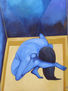 MUJER EN AZUL
