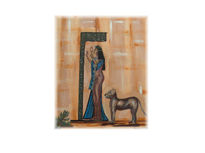 Egiptian lady with...