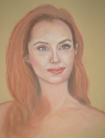 RETRATO 3 Pastel Papel Retrato