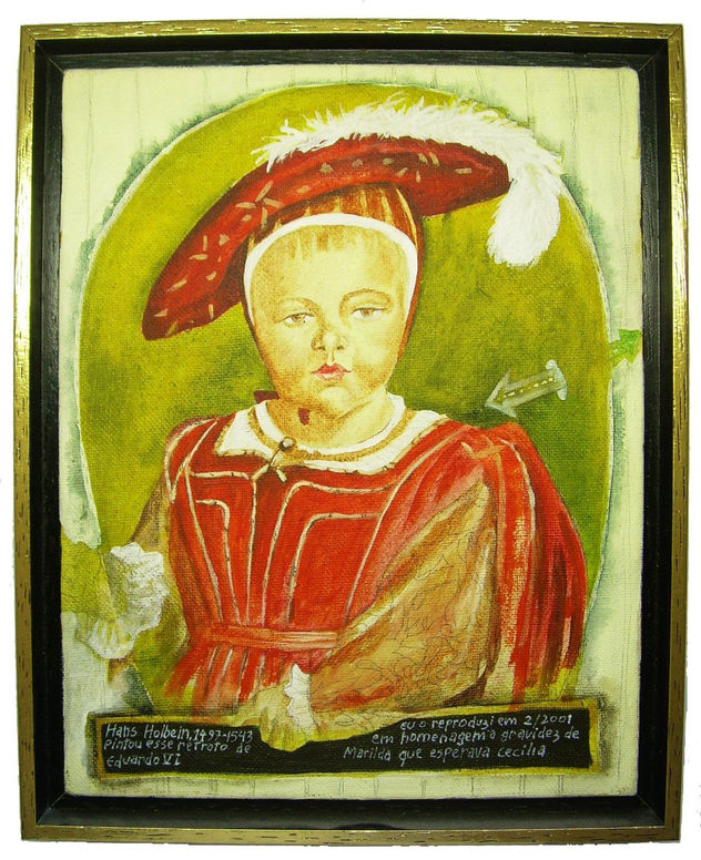Composição para retrato de Eduardo VI, de Hans Holbein