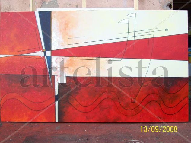 Rojo Oil Canvas Landscaping