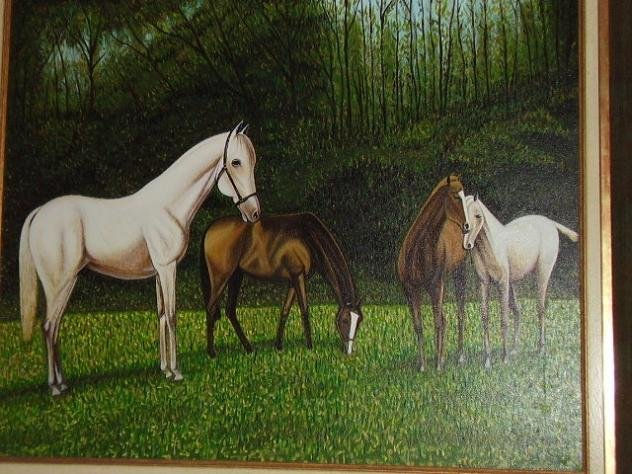 CABALLOS Oil Canvas Landscaping