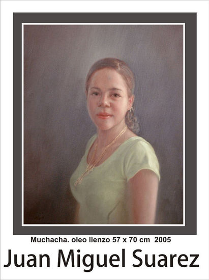 Muchacha Oil Canvas Figure Painting