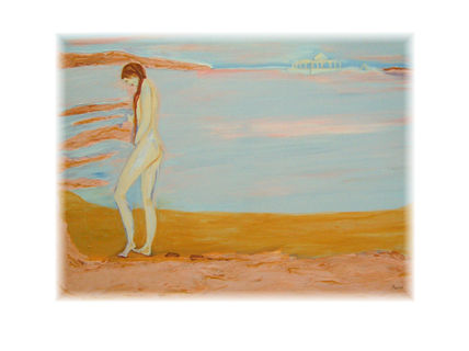 Walk on a beach
