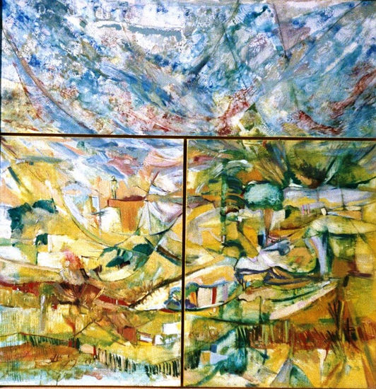 TARDE DE SOL SAN VICENTE CORDOBA REP. ARGENTINA Oil Canvas Landscaping