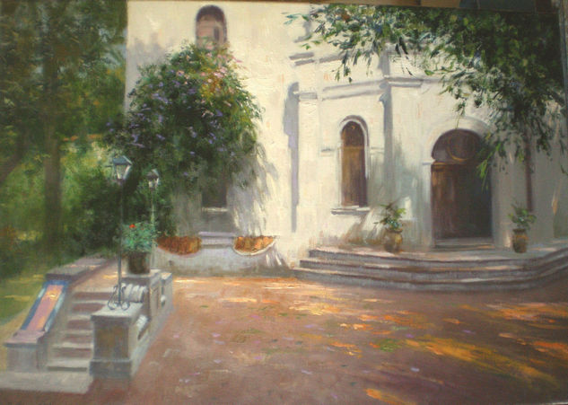 Museo Isaac Fernandez Blanco Oil Canvas Landscaping