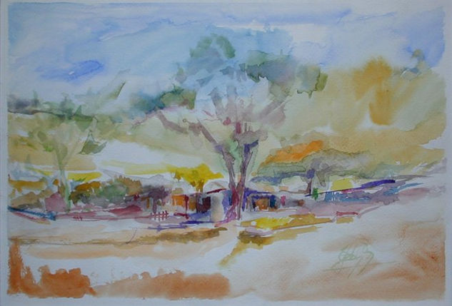 PAISAJE DE JESUS MARIA CORDOBA REP.ARGENTINA Oil Canvas Landscaping