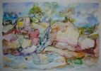 CASCADA DE TANTI Oil Canvas Landscaping