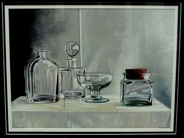 TRANSPARENCIAS Pastel Paper Still Life Paintings