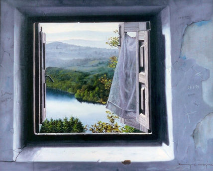 Ventana al lago