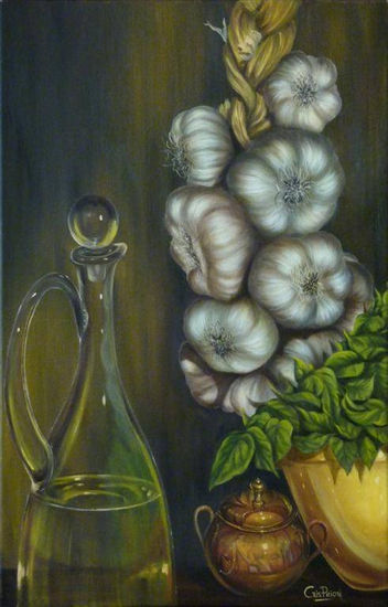 Pesto Oil Canvas Landscaping