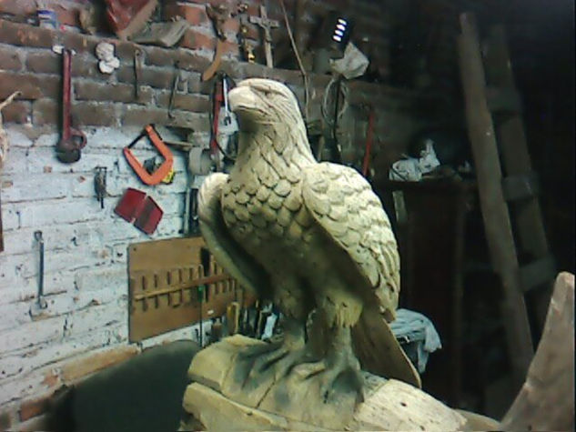 aguila real Madera Figurativa