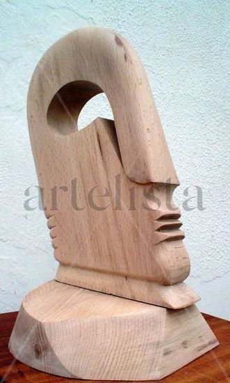 Burócrata Madera Figurativa