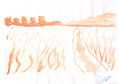 Camino ocre