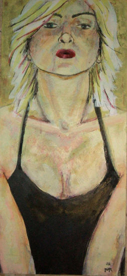 Rubia Acrylic Canvas Portrait