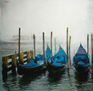 Gondolas en la Niebla