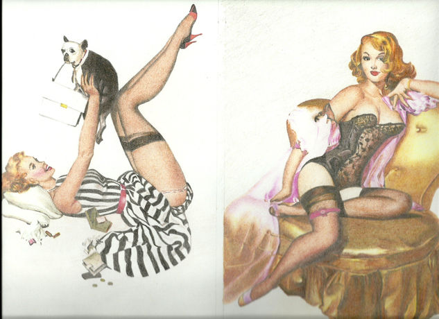 Pin up 3 Pencil