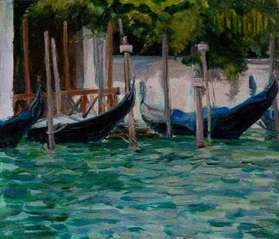 Gondolas en el grn...