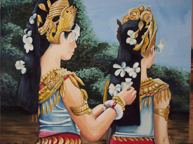 tradición Oil Canvas Figure Painting