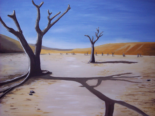 desierto Oil Canvas Landscaping