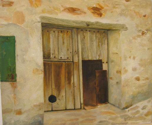 garaje Oil Canvas