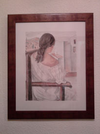 Mujer Sentada de Dalí