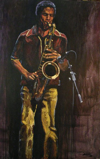 Mark Turner I Oil Canvas Figure Painting