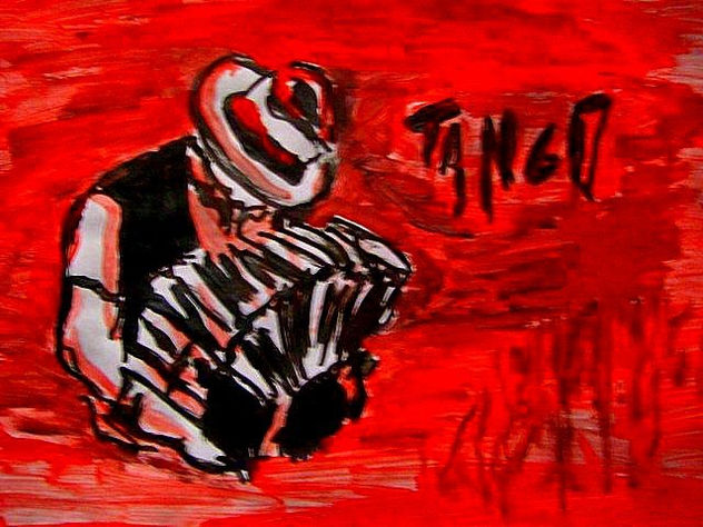 bando de tango que llora con  sangre
