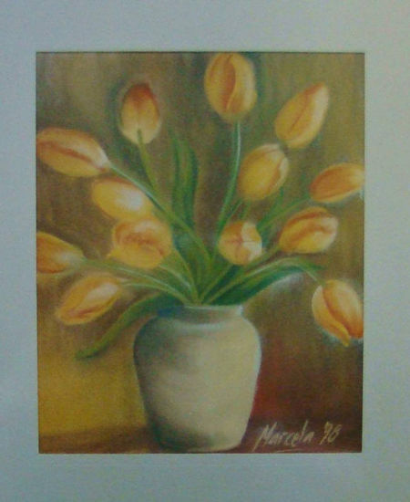 AMIGAS II Others Paper Floral Painting