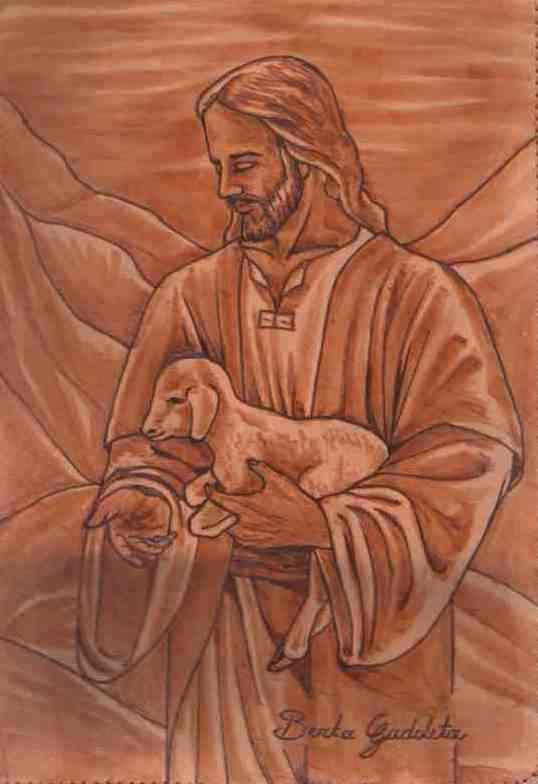 Love the sheper to his sheep
