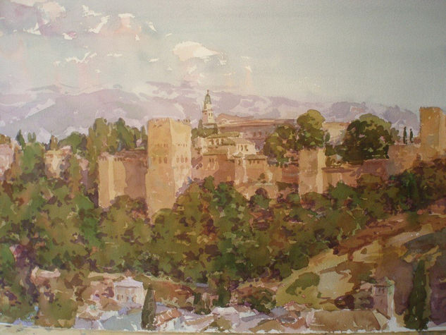 alhambra Watercolour Paper Landscaping