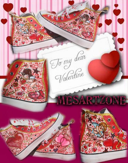 FELIZ SAN VALENTIN Acrylic Textile Others