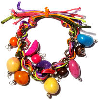 Pulsera en tagua