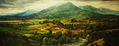 valle y montañas de escazu