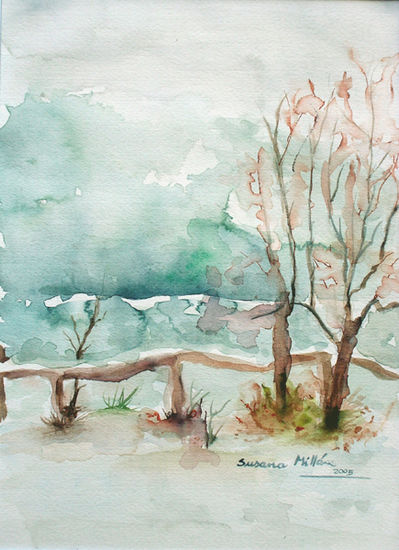 Paihuén Watercolour Paper Landscaping