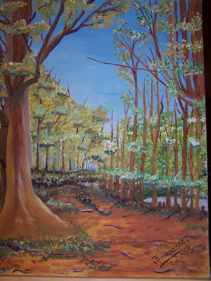 Paisaje Acrílico Lienzo