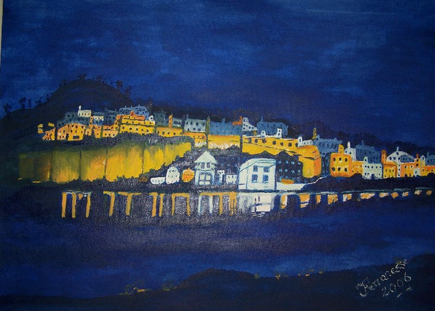 Peñiscola Costa del Azahar Acrylic Canvas