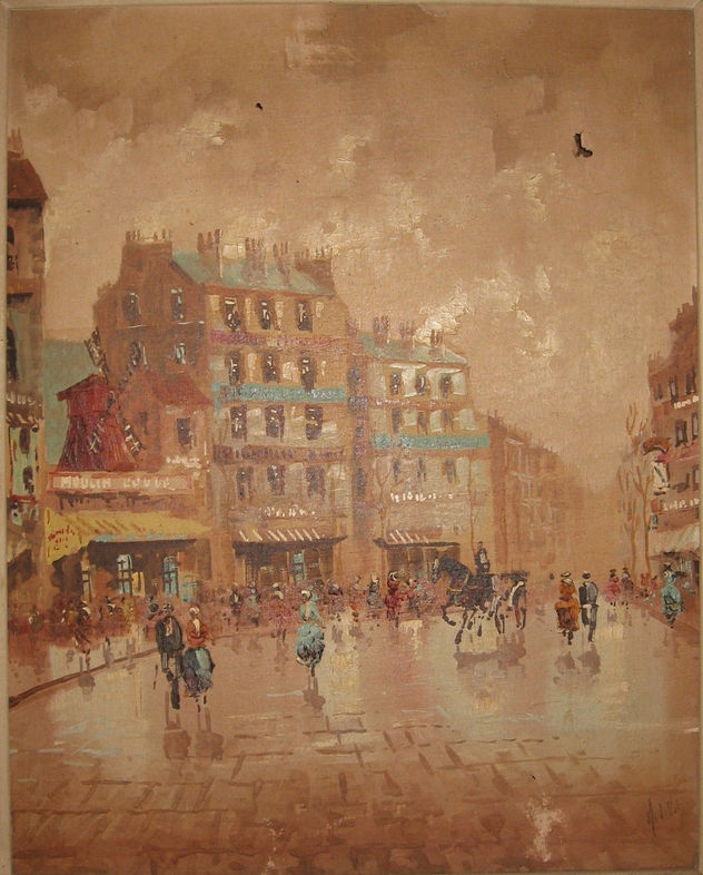 pintura perdida en el tiempo de pintor desconocido( POR FAVOR AYUDARME A IDENTIFICAR AL ARTISTA)