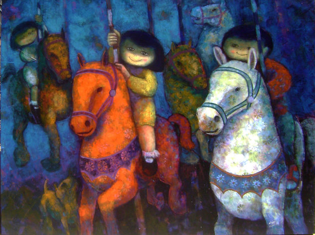 PASEO NOCTURNO EN EL CARRUSEL