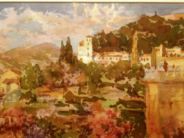 Desde las Torres Watercolour Paper Landscaping