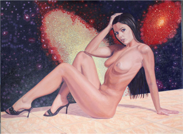 TRANSMUTACIÓN ENERGÉTICA 1 Oil Canvas Nude Paintings