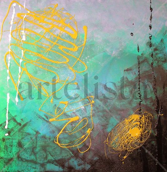 Amarillo Acrylic Canvas Others