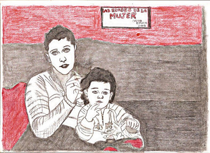 Irene y su mamá