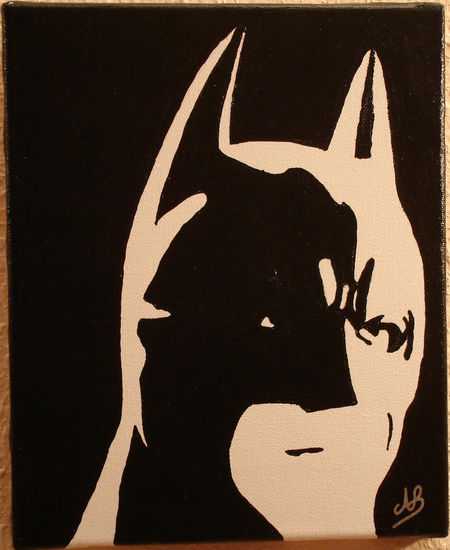 Batman Acrylic Canvas Portrait