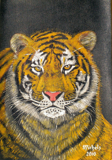 Tiger Acrylic Canvas Animals