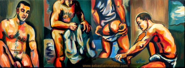 Evolucionados Oil Canvas Nude Paintings