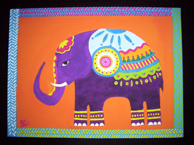 Elefante Oil Canvas Landscaping