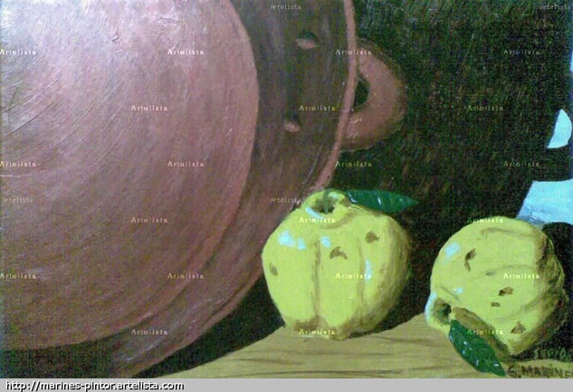 MEMBRILLOS Acrylic Others Still Life Paintings